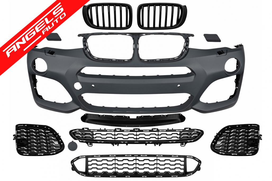 Pachet Exterior compatibil cu BMW F26 X4 (2014-2018) M-Tehnic Design - imagine 4