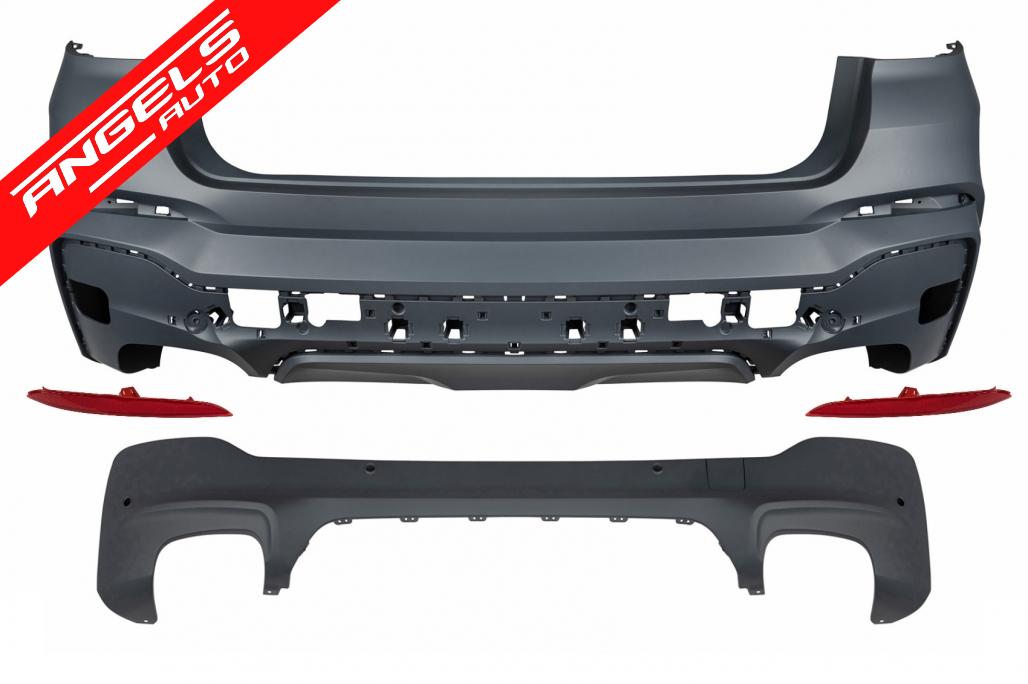 Pachet Exterior compatibil cu BMW F26 X4 (2014-2018) M-Tehnic Design - imagine 10