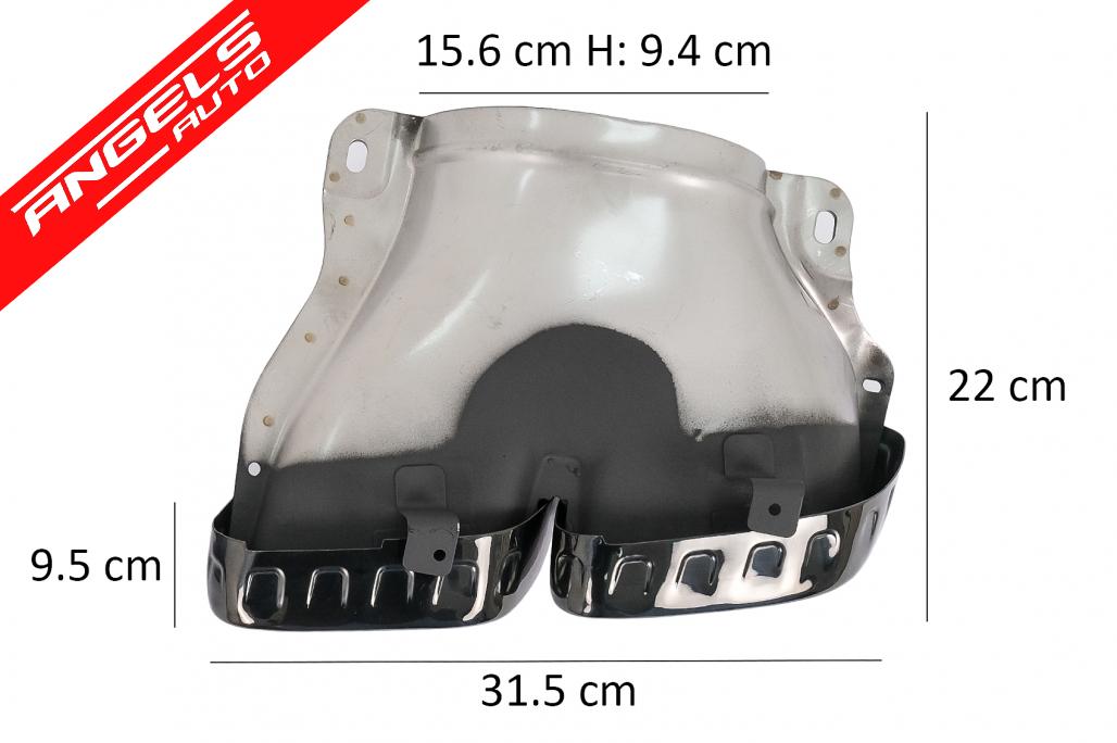 Pachet Exterior compatibil cu Mercedes S-Class W223 Limousine (2020-up) S63 Design - imagine 15