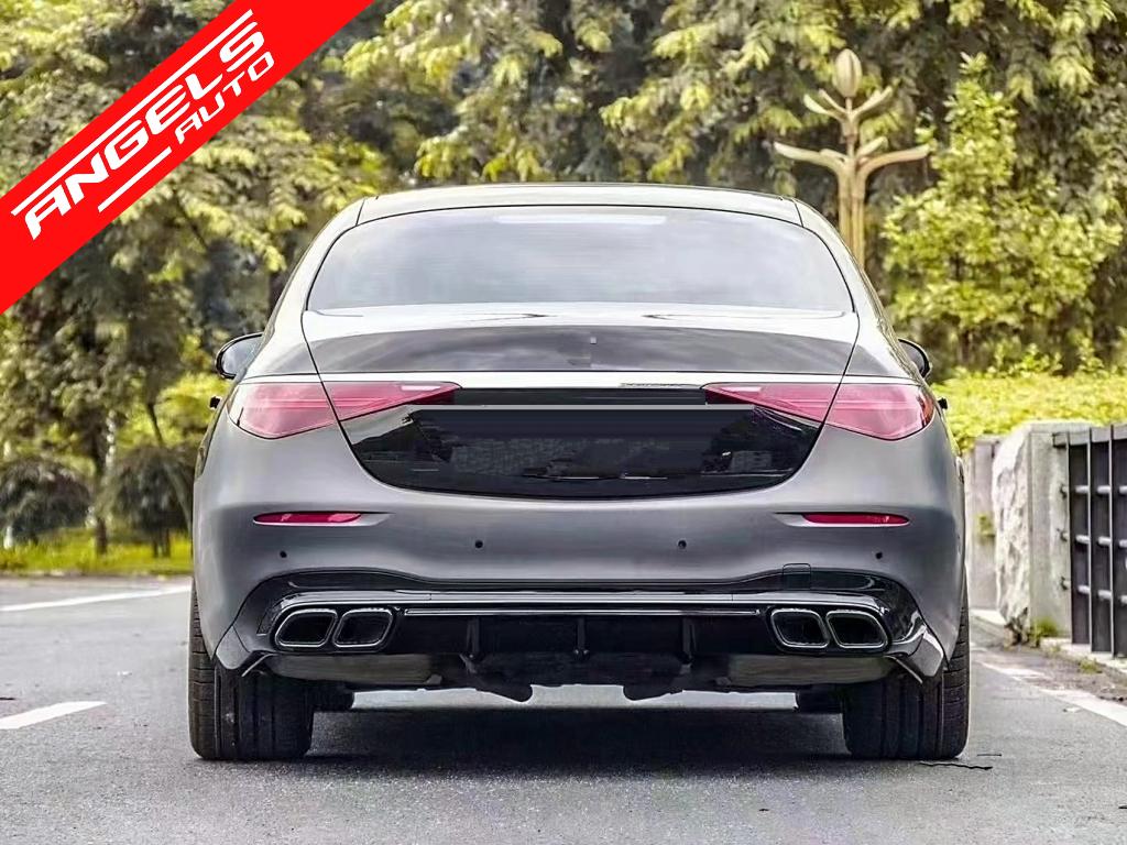 Pachet Exterior compatibil cu Mercedes S-Class W223 Limousine (2020-up) S63 Design - imagine 17