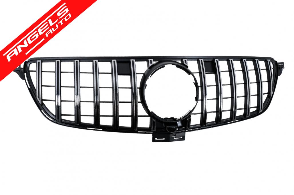 Grila Centrala compatibila cu Mercedes C292 (2015-2018) W166 (2015-2018) GT-R Panamericana Look - imagine 2