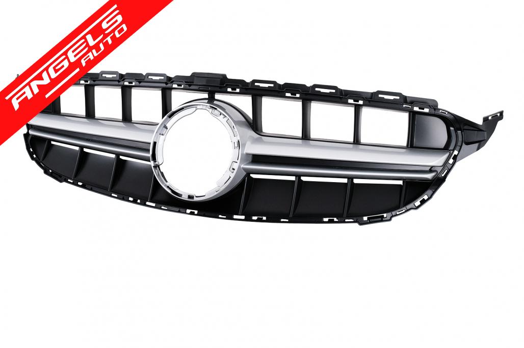 Grila Centrala compatibila cu Mercedes W205 S205 A205 C205 Facelift (03.2018-2020) fara Camera - imagine 2