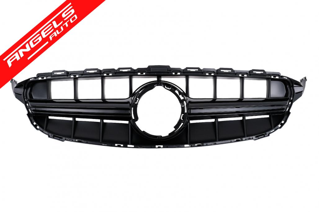 Grila Centrala compatibila cu Mercedes W205 S205 A205 C205 Facelift (03.2018-2020) Fara Camera 360 Negru