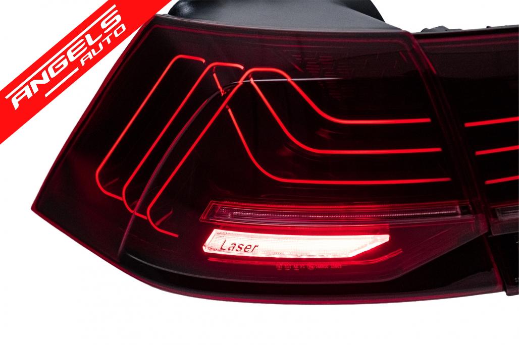 Stopuri Full LED compatibil cu VW Golf 7 & 7.5 VII (2013-2019) Laser Look Dinamic Secvential - imagine 5
