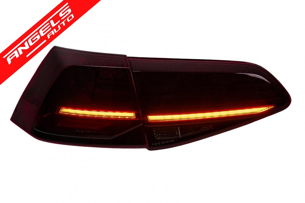 Stopuri Full LED compatibil cu VW Golf 7 & 7.5 VII (2013-2019) Laser Look Dinamic Secvential - imagine 6