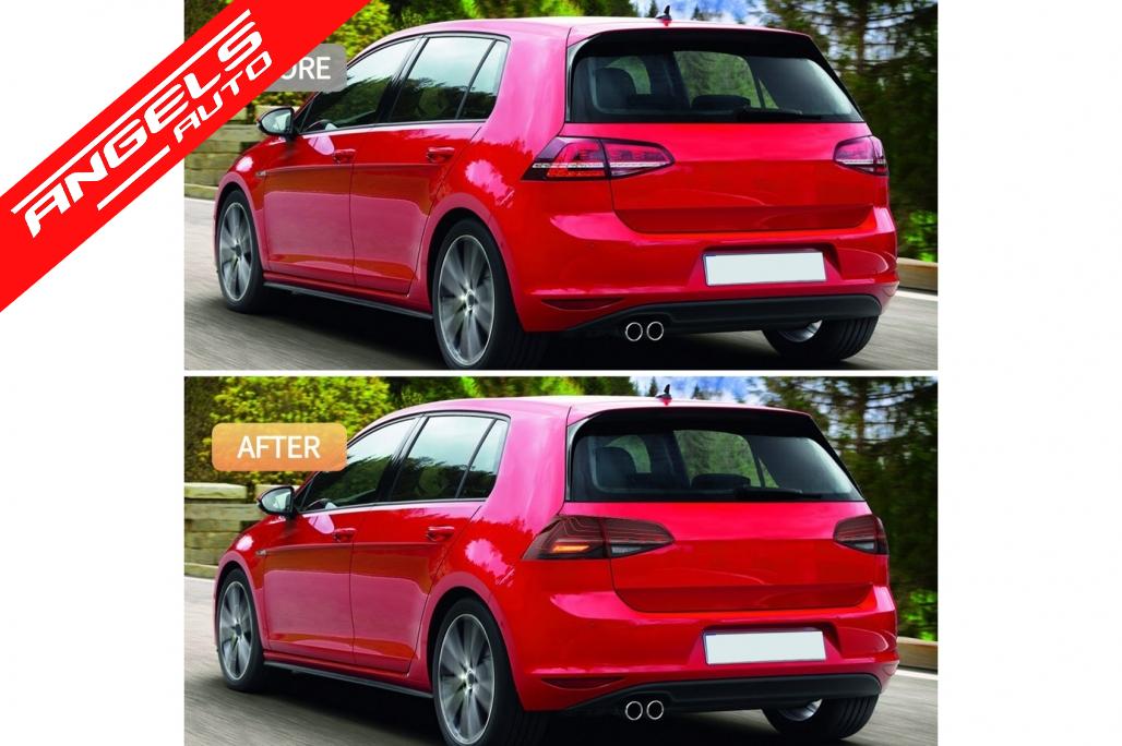 Stopuri Full LED compatibil cu VW Golf 7 & 7.5 VII (2013-2019) Laser Look Dinamic Secvential - imagine 12