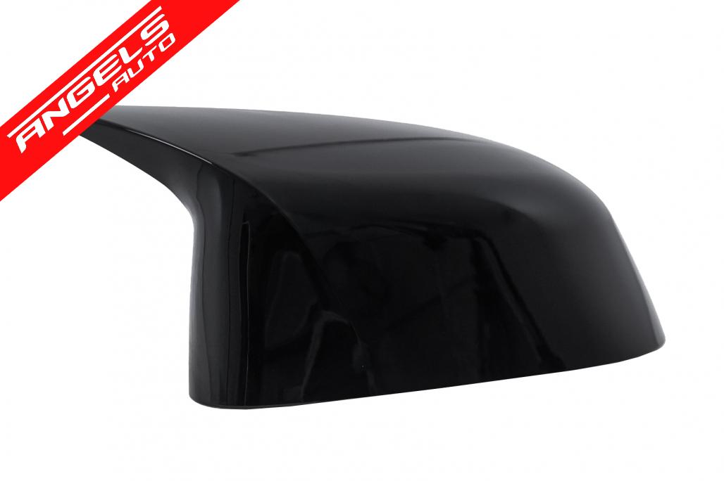 Capace Oglinzi compatibile cu BMW X3 G01 X3 G08 X4 G02 X5 G05 X6 G06 X7 G07 M-Sport Look Negru Lucios - imagine 2