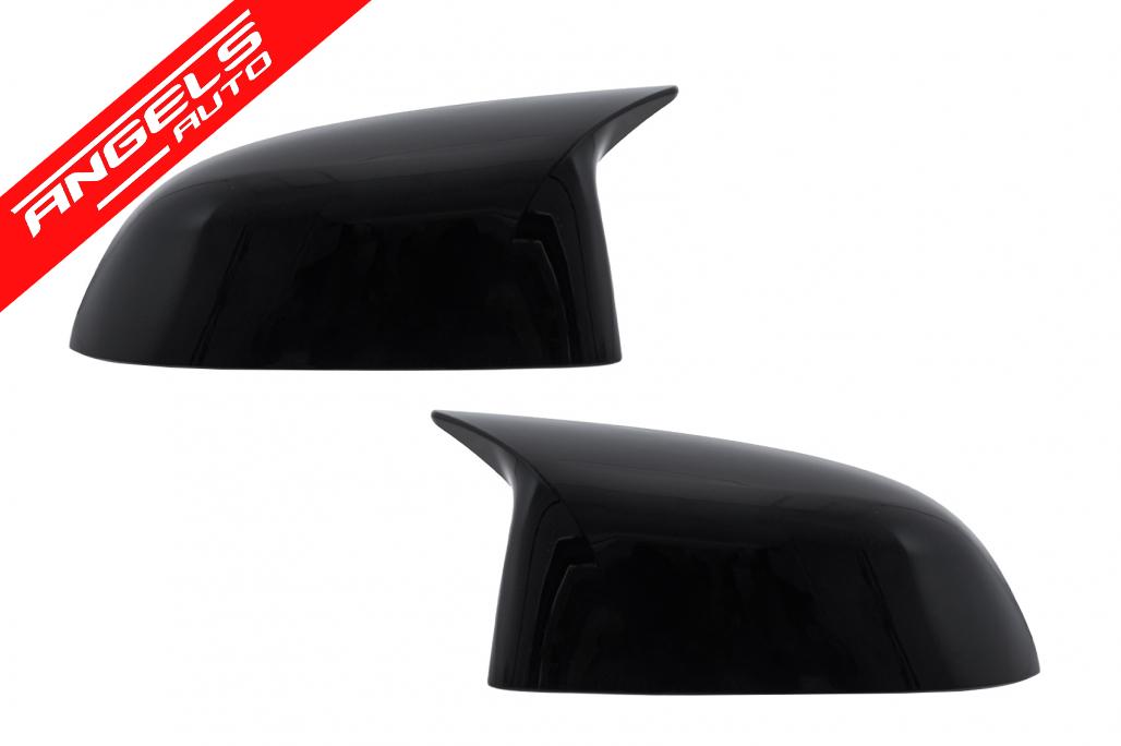 Capace Oglinzi compatibile cu BMW X3 G01 X3 G08 X4 G02 X5 G05 X6 G06 X7 G07 M-Sport Look Negru Lucios
