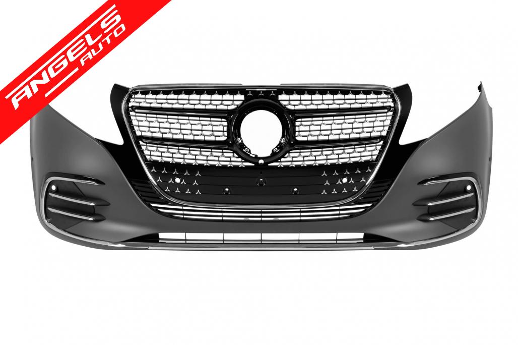 Pachet Exterior compatibil cu Mercedes V-Class W447 (2016-2023) A Design Line 25 Facelift - imagine 2