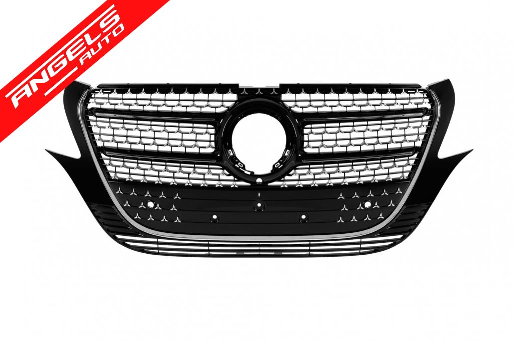 Pachet Exterior compatibil cu Mercedes V-Class W447 (2016-2023) A Design Line 25 Facelift - imagine 3