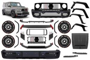Pachet Exterior compatibil cu Mercedes G-Class W464 (2018-2024) B900 Design