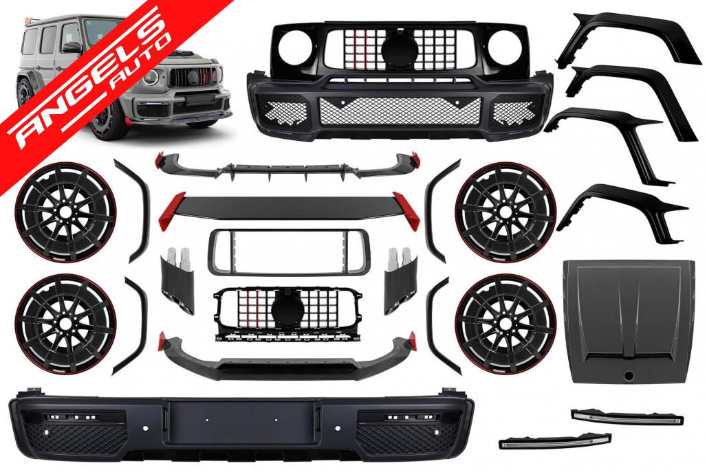 Pachet Exterior compatibil cu Mercedes G-Class W464 (2018-2024) B900 Design
