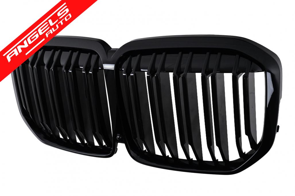 Grila Centrala Dubla compatibila cu BMW X7 G07 (2018-2022) M-Design - imagine 3
