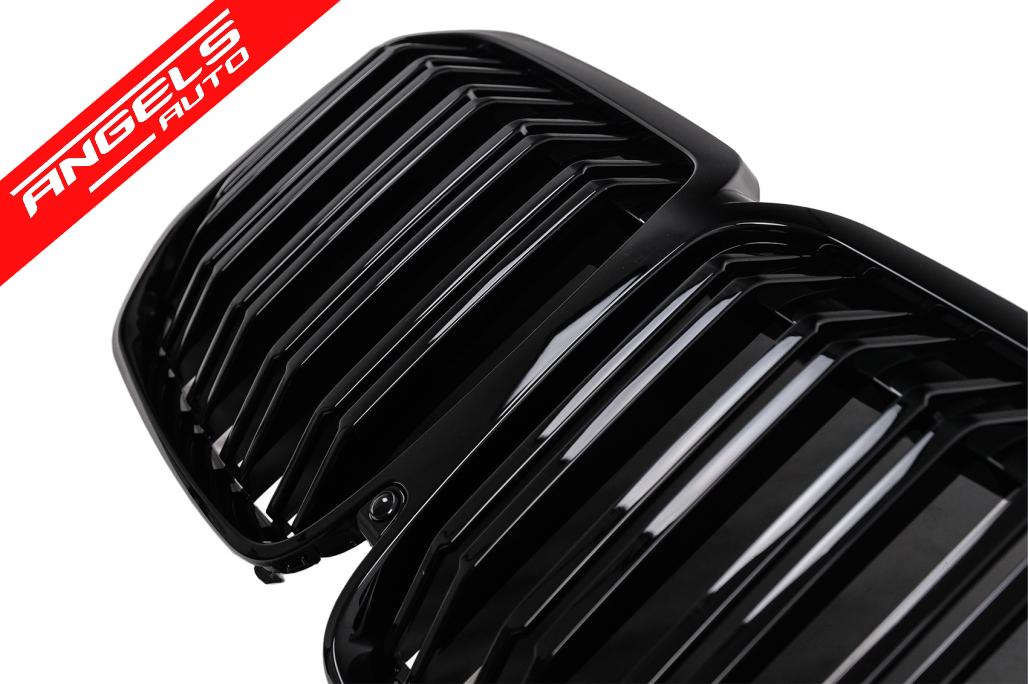 Grila Centrala Dubla compatibila cu BMW X7 G07 (2018-2022) M-Design - imagine 4
