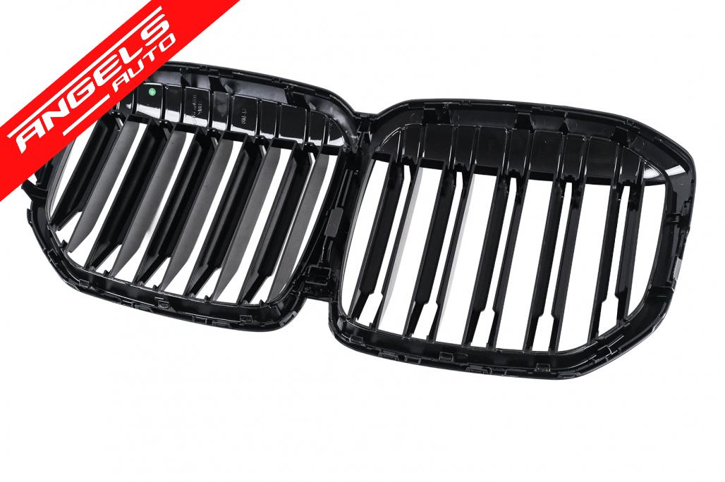 Grila Centrala Dubla compatibila cu BMW X7 G07 (2018-2022) M-Design - imagine 8