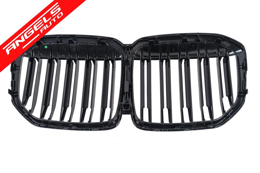Grila Centrala Dubla compatibila cu BMW X7 G07 (2018-2022) M-Design - imagine 9