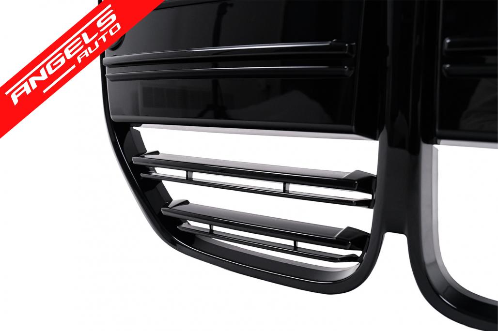 Grila Centrala compatibila cu BMW Seria 3 G22 Coupe G23 Cabrio (2020-2027) Negru Lucios - imagine 6