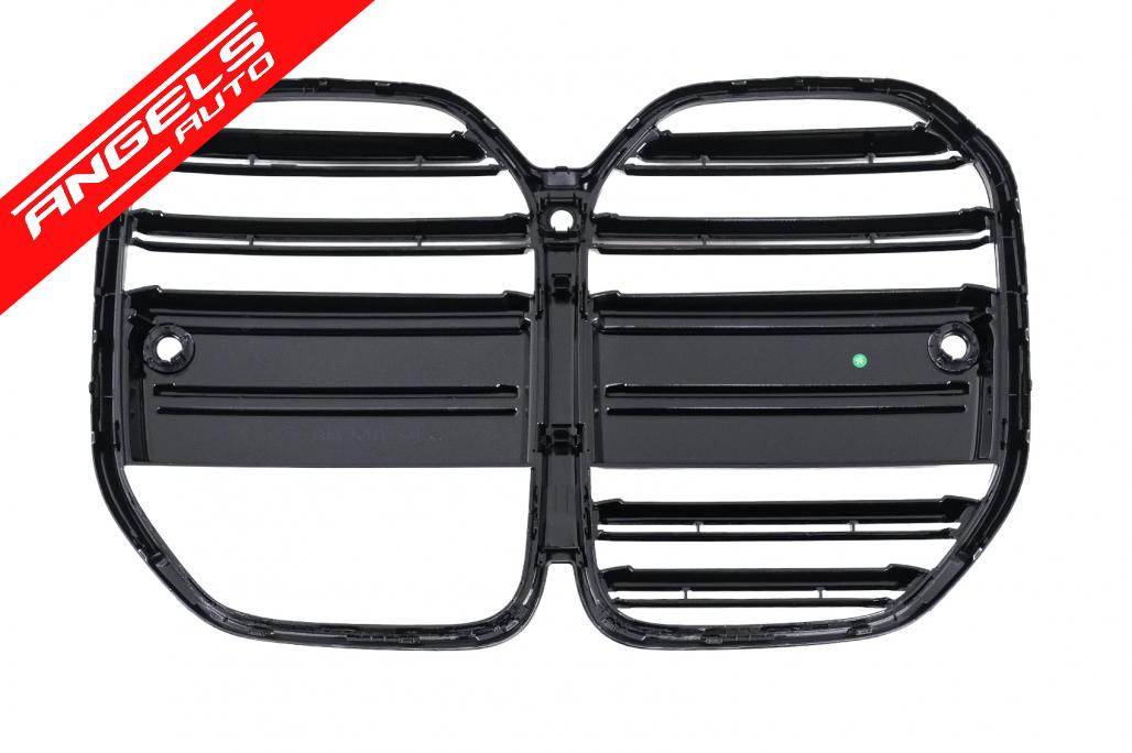 Grila Centrala compatibila cu BMW Seria 3 G22 Coupe G23 Cabrio (2020-2027) Negru Lucios - imagine 7