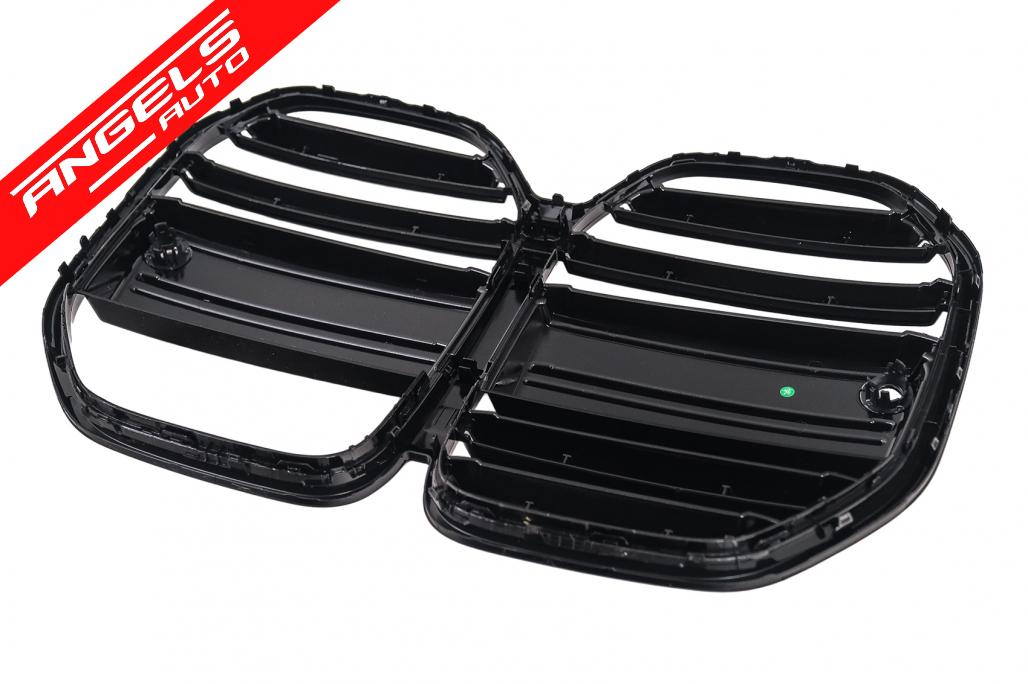 Grila Centrala compatibila cu BMW Seria 3 G22 Coupe G23 Cabrio (2020-2027) Negru Lucios - imagine 8