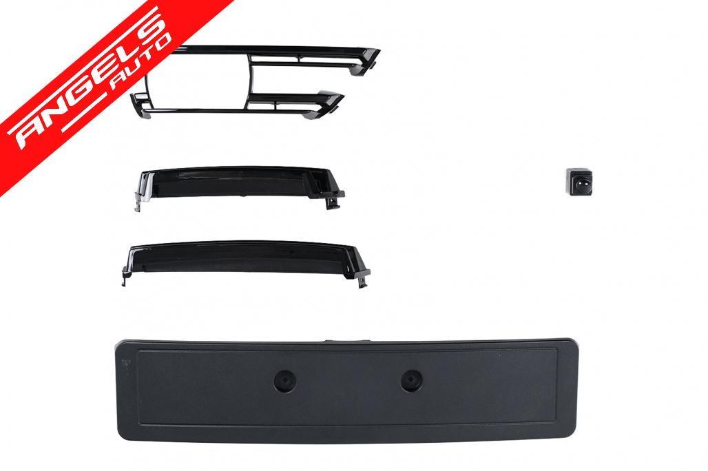 Grila Centrala compatibila cu BMW Seria 3 G22 Coupe G23 Cabrio (2020-2027) Negru Lucios - imagine 9