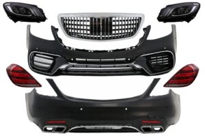 Pachet Exterior compatibil cu Mercedes S-Class W222 Facelift (2013-06.2017) S63 Look