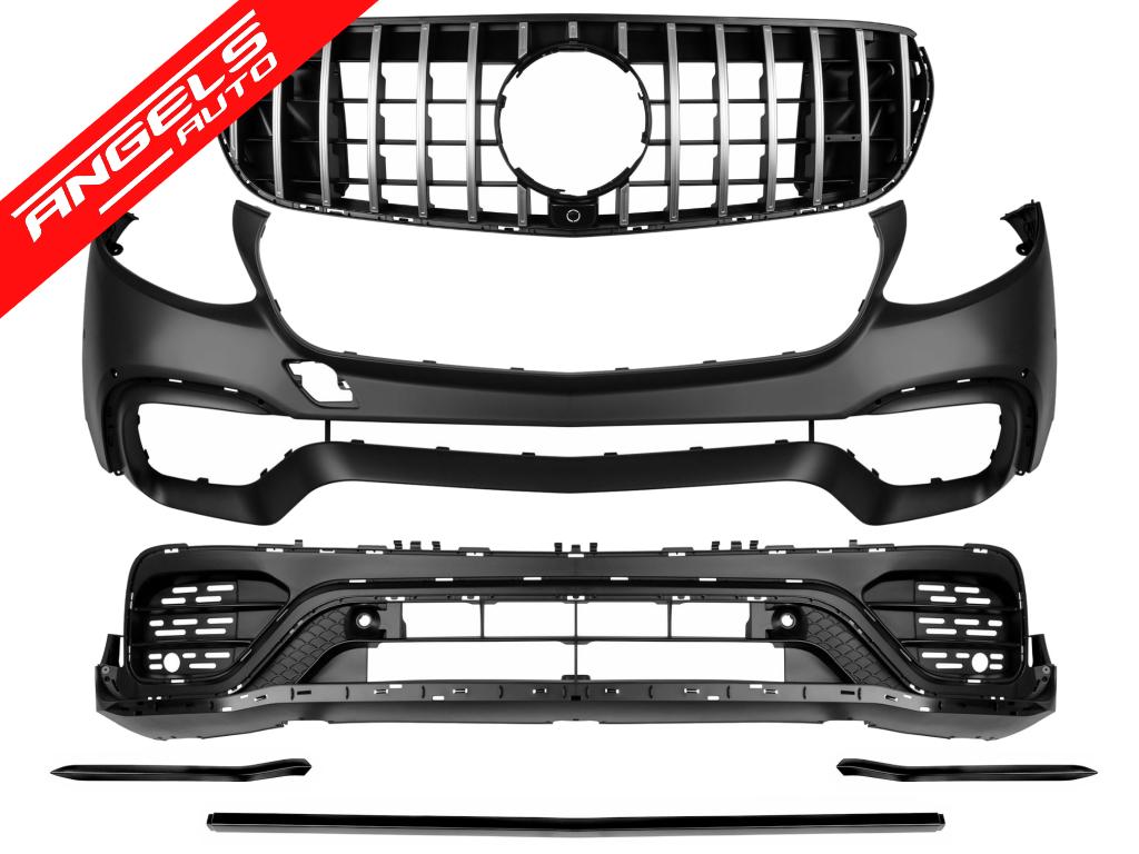 Bara Fata compatibil cu Mercedes GLC X253 SUV GLC Coupe C253 (2015-2019) GLC63 Design - imagine 3