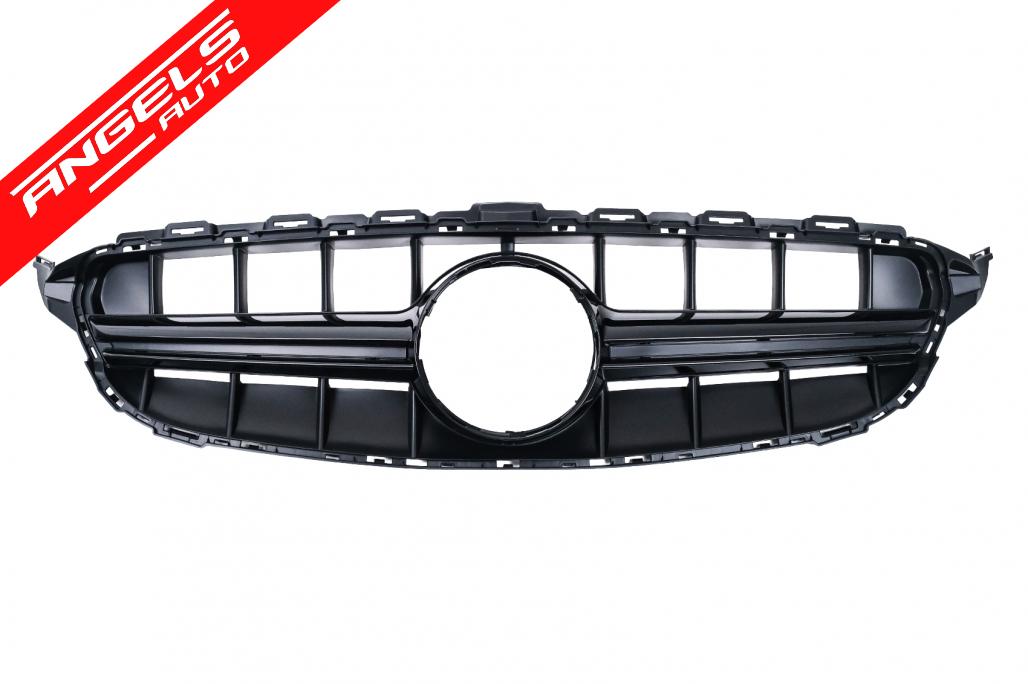 Grila Centrala compatibila cu Mecedes C-Class W205 S205 C205 A205 (2014-2018) fara Camera Negru