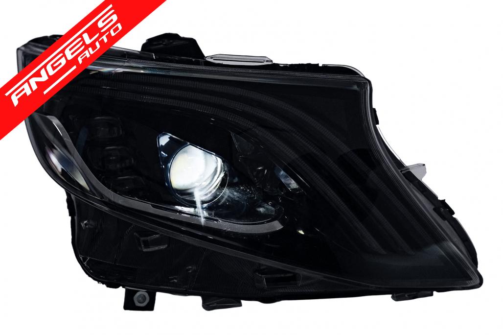 Faruri Full LED compatibile cu Mercedes V-Class Vito W447 (2014-2024) Semnal Dinamic - imagine 8