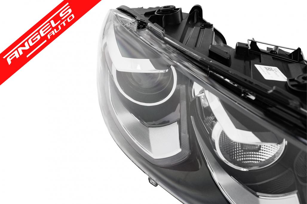 Faruri LED compatibile cu VW Scirocco III 137 (2008-04.2014) Negru Semnal Dinamic - imagine 5