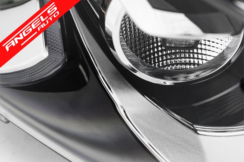 Faruri LED compatibile cu VW Scirocco III 137 (2008-04.2014) Negru Semnal Dinamic - imagine 6