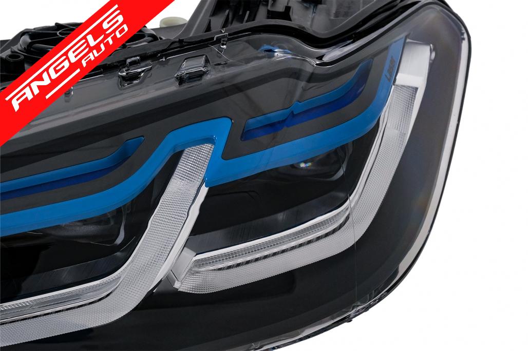 Faruri LED compatibil cu BMW Seria 5 G30 G31 Sedan Touring (2017-2019) LCI Design - imagine 7