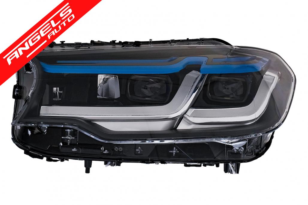 Faruri LED compatibil cu BMW Seria 5 G30 G31 Sedan Touring (2017-2019) LCI Design - imagine 2