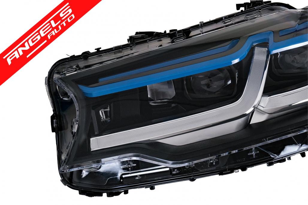 Faruri LED compatibil cu BMW Seria 5 G30 G31 Sedan Touring (2017-2019) LCI Design - imagine 3
