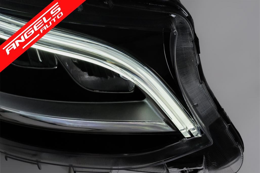 Faruri Full LED compatibile cu Mercedes Sprinter W907 W910 (2019-2027) Halogen - imagine 10