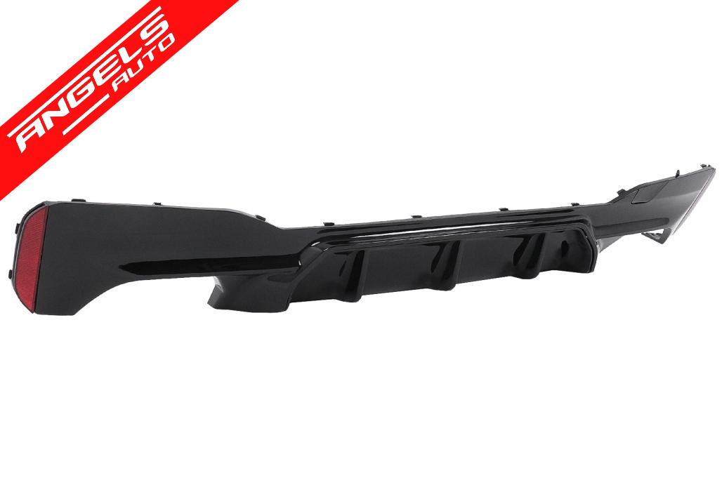 Difuzor Bara Spate compatibil cu BMW Seria 5 G30 Limousine G31 Touring (2017-2024) M5 Look - imagine 2