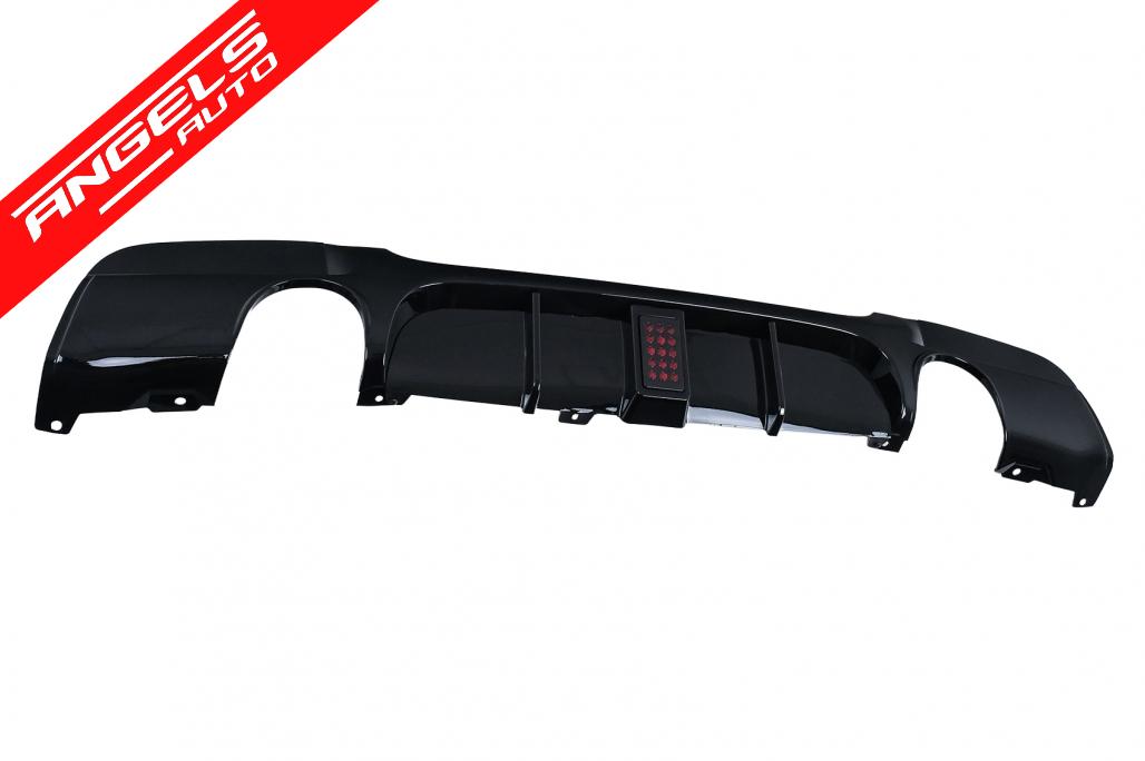 Difuzor Bara Spate cu LED compatibil cu BMW Seria 3 E90 E91 (2004-2012) M Design - imagine 5