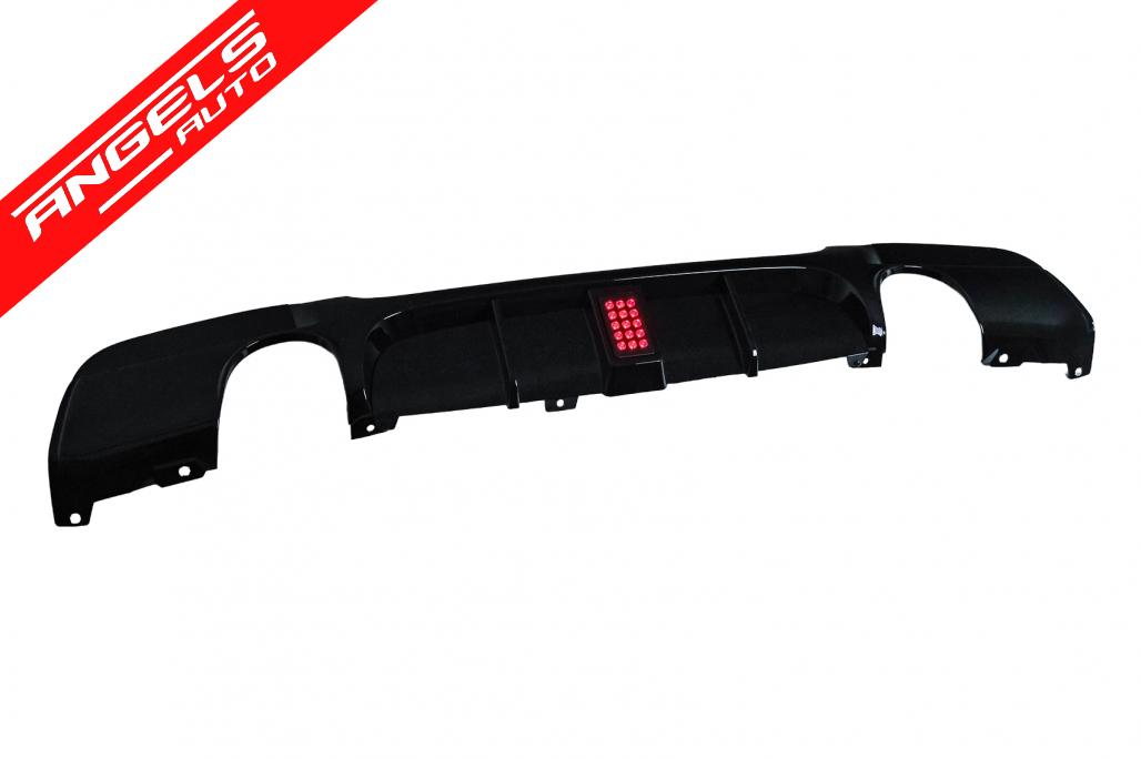 Difuzor Bara Spate cu LED compatibil cu BMW Seria 3 E90 E91 (2004-2012) M Design - imagine 2