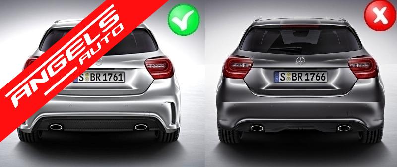 Difuzor Bara Spate compatibil cu Mercedes A-Class W176 (2013-2018) A45 Facelift Design - imagine 10