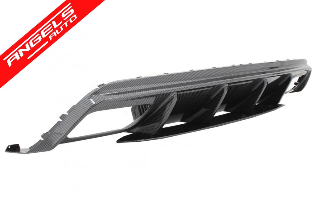 Difuzor Bara Spate cu Tobe Evacuare Negre compatibil cu Mercedes A-Class W176 (2013-2018) A45 Facelift Design - imagine 5