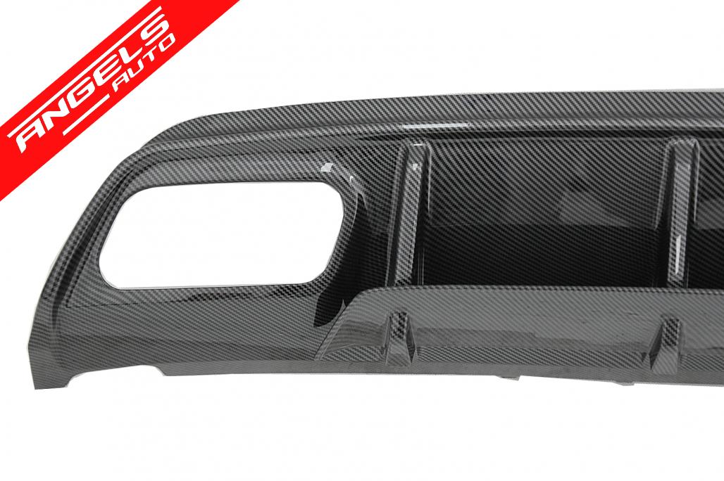 Difuzor Bara Spate cu Tobe Evacuare Negre compatibil cu Mercedes A-Class W176 (2013-2018) A45 Facelift Design - imagine 6