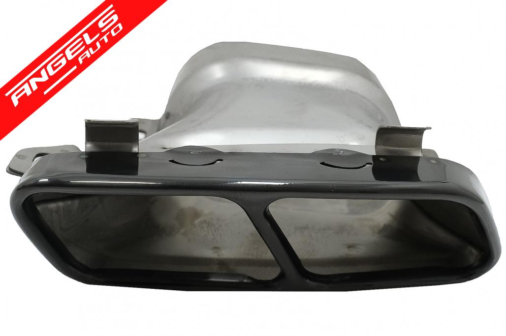 Difuzor Bara Spate cu Tobe Evacuare Negre compatibil cu Mercedes A-Class W176 (2013-2018) A45 Facelift Design - imagine 9