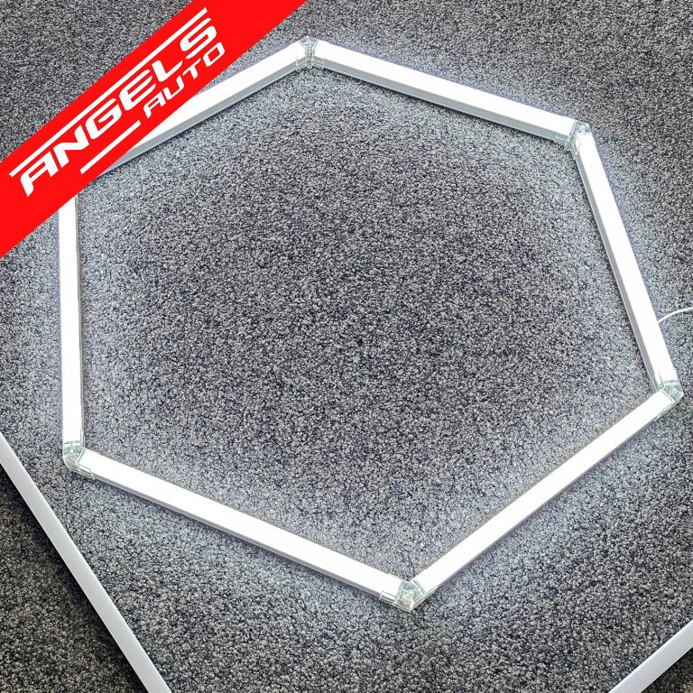 Sistem Iluminare Hexagonal Honeycomb LED RGB cu 14 panouri 2.30 x 4.56 m - imagine 6