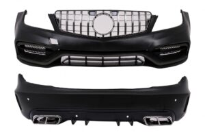 Pachet Exterior compatibil cu Mercedes W204 C-Class (2007-2015) Conversie la W205 C63 Design