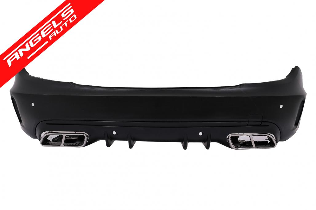 Pachet Exterior compatibil cu Mercedes W204 C-Class (2007-2015) Conversie la W205 C63 Design - imagine 6