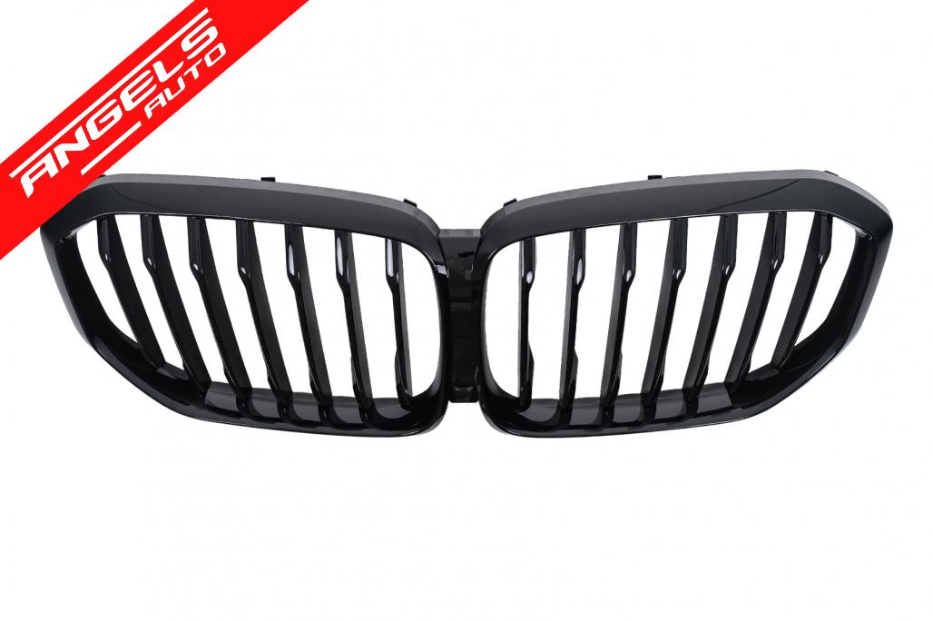 Grila Centrala compatibila cu BMW X5 G05 (2018-2022) Negru Lucios - imagine 3