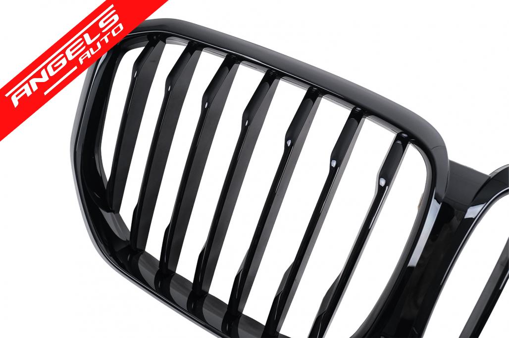 Grila Centrala compatibila cu BMW X5 G05 (2018-2022) Negru Lucios - imagine 4
