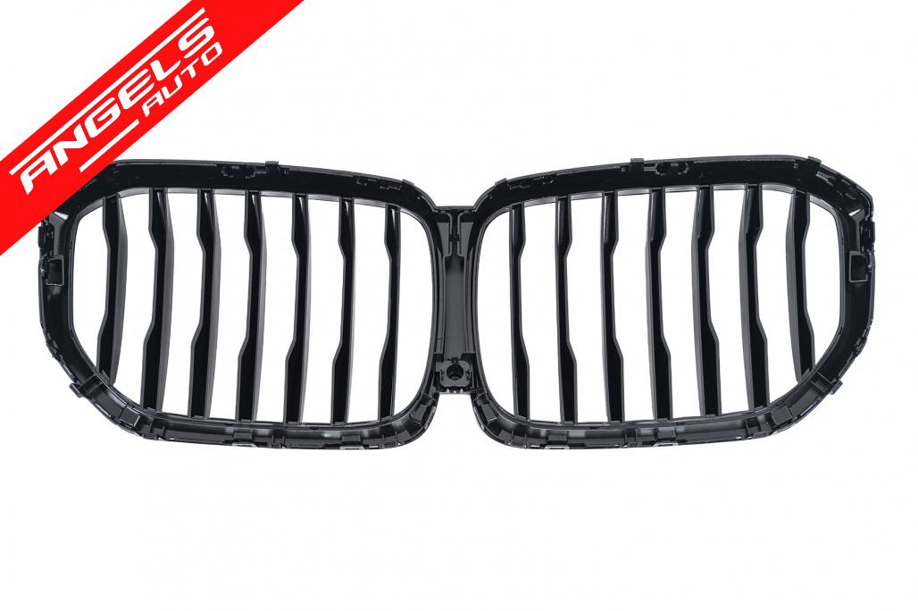 Grila Centrala compatibila cu BMW X5 G05 (2018-2022) Negru Lucios - imagine 8