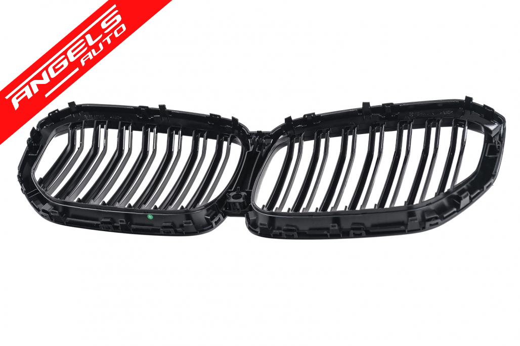 Grila Centrala compatibila cu BMW X5 G05 (2018-2022) Negru Lucios M Design - imagine 10