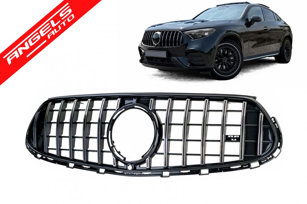 Grila Centrala compatibila cu Mercedes GLC-Class SUV X254 Coupe C254 (2022-2027) GTR Design - imagine 7