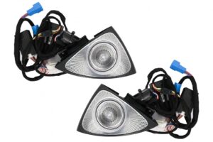 Tweeter LED rotativ 3D cu 64 culori compatibil cu Mercedes E-Class W213 S213 C238 (2016-2019)